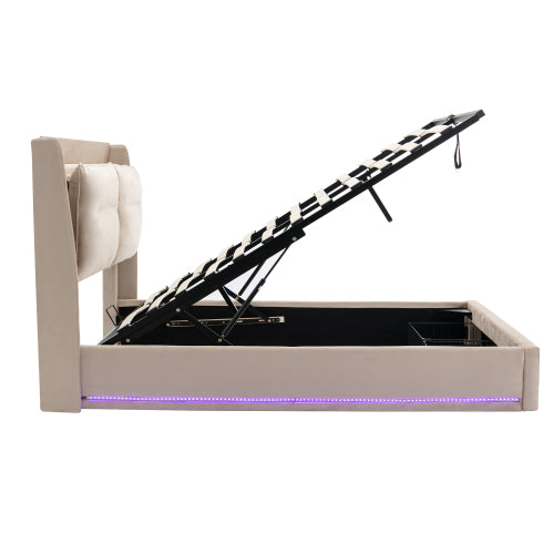 Upholstered Bed, King Size
