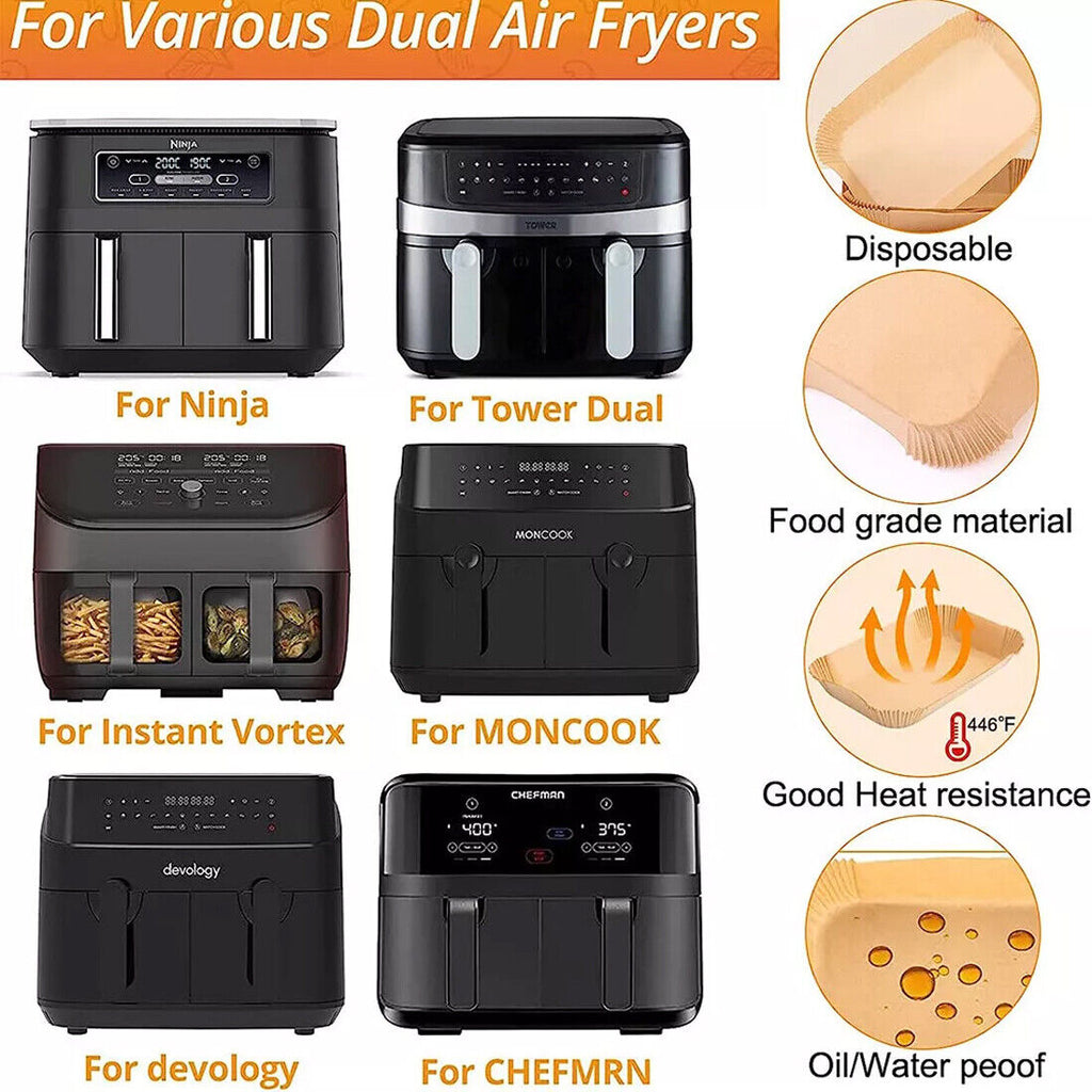 300x Air Fryer Disposable Liners