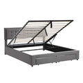 Upholstered Bed,Super King Size