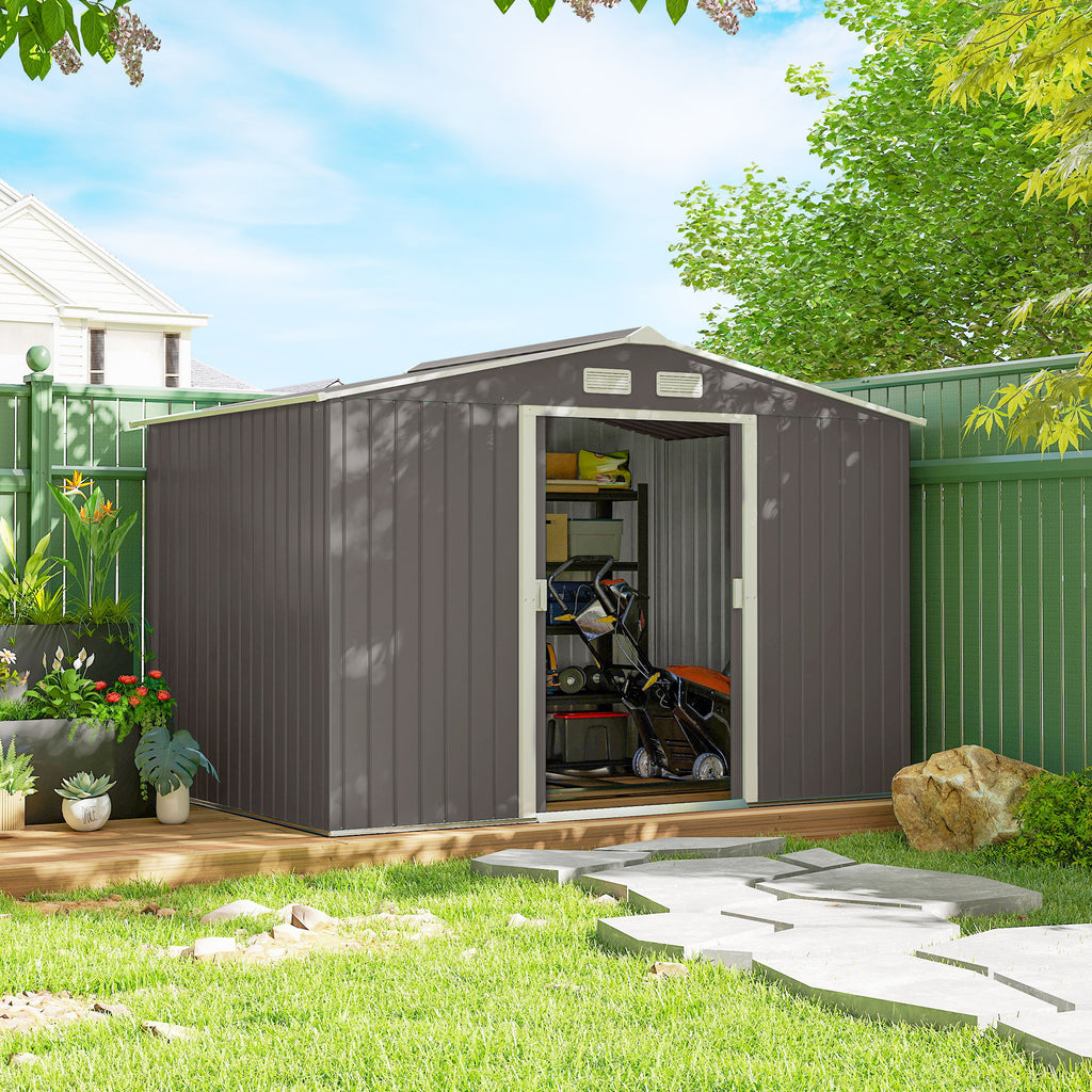 Garden Roofed Storage Shed