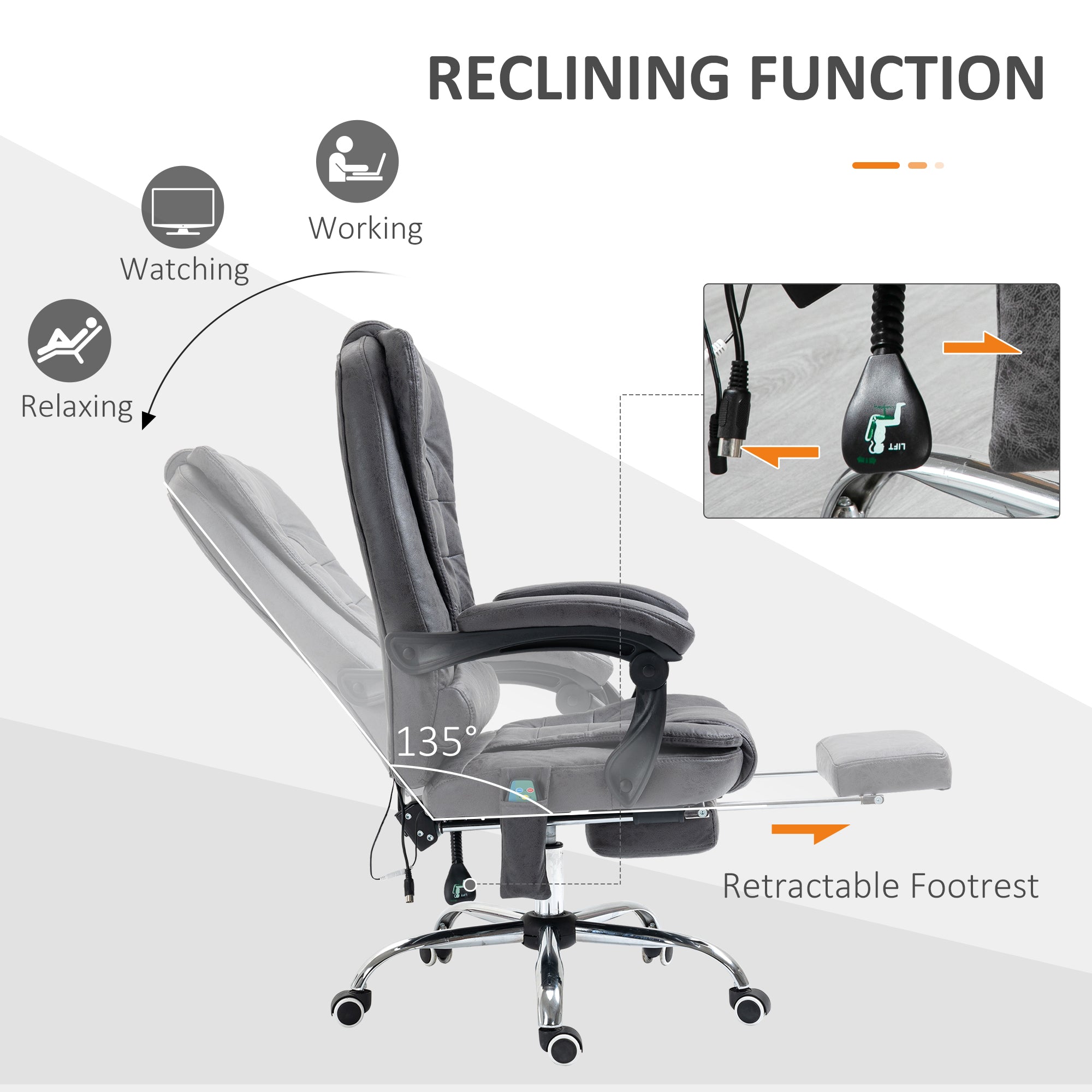 Executive Massage Office Chair