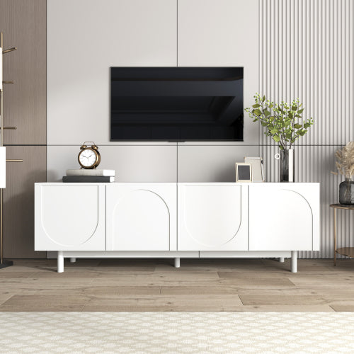 Modern Black TV Cabinet
