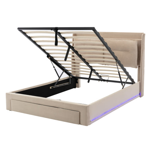 Upholstered Bed, King Size