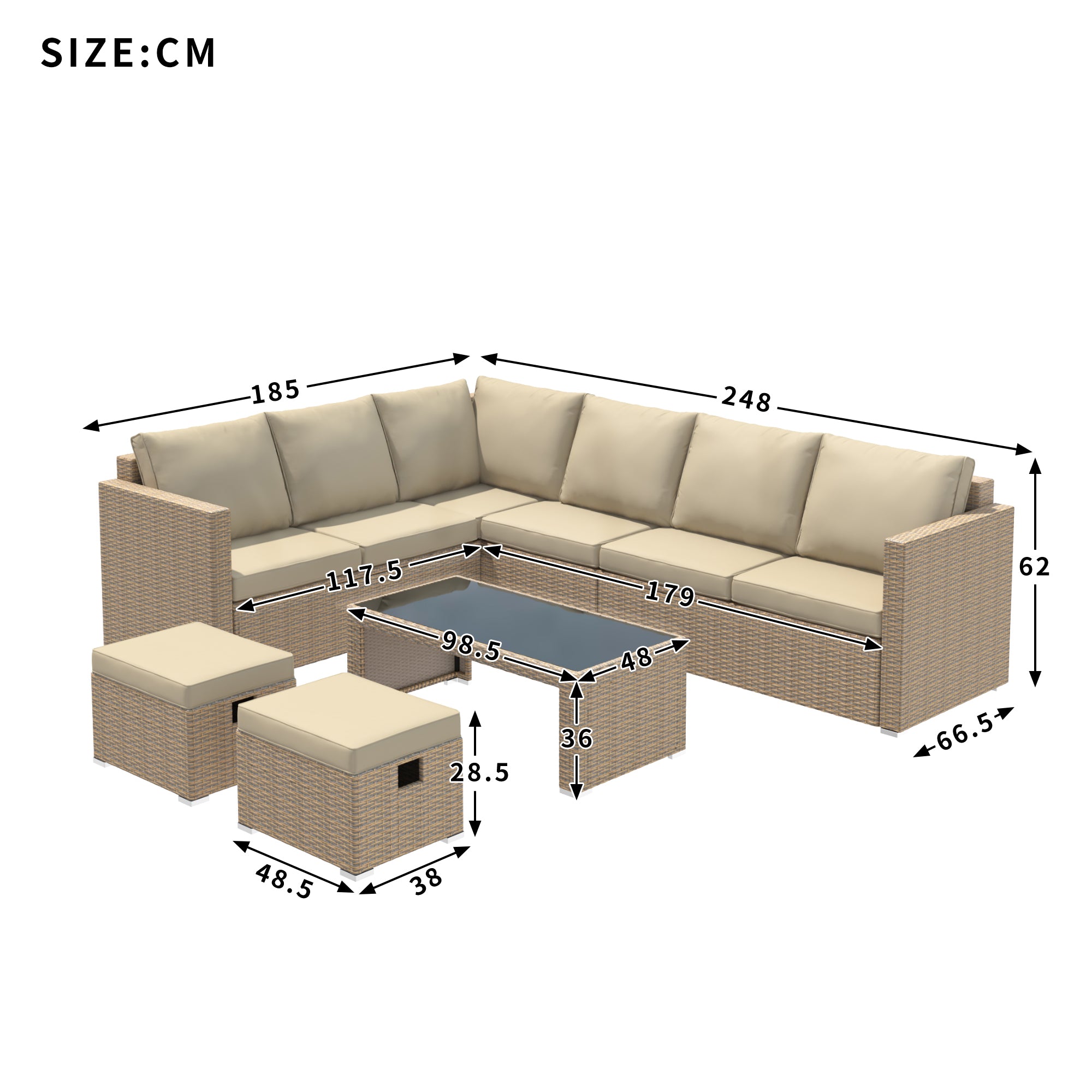 Garden Sofa Set