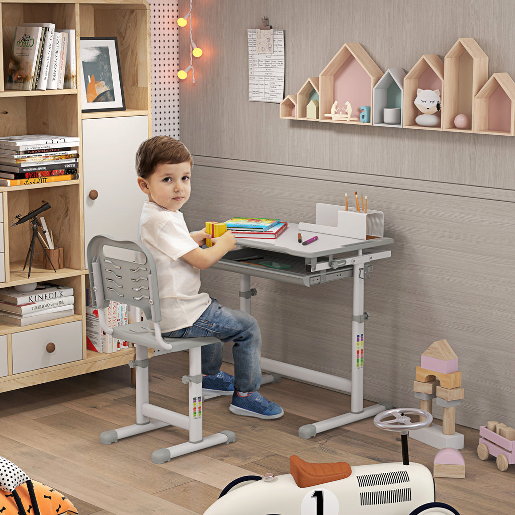 Kids Desk And Chair Set
