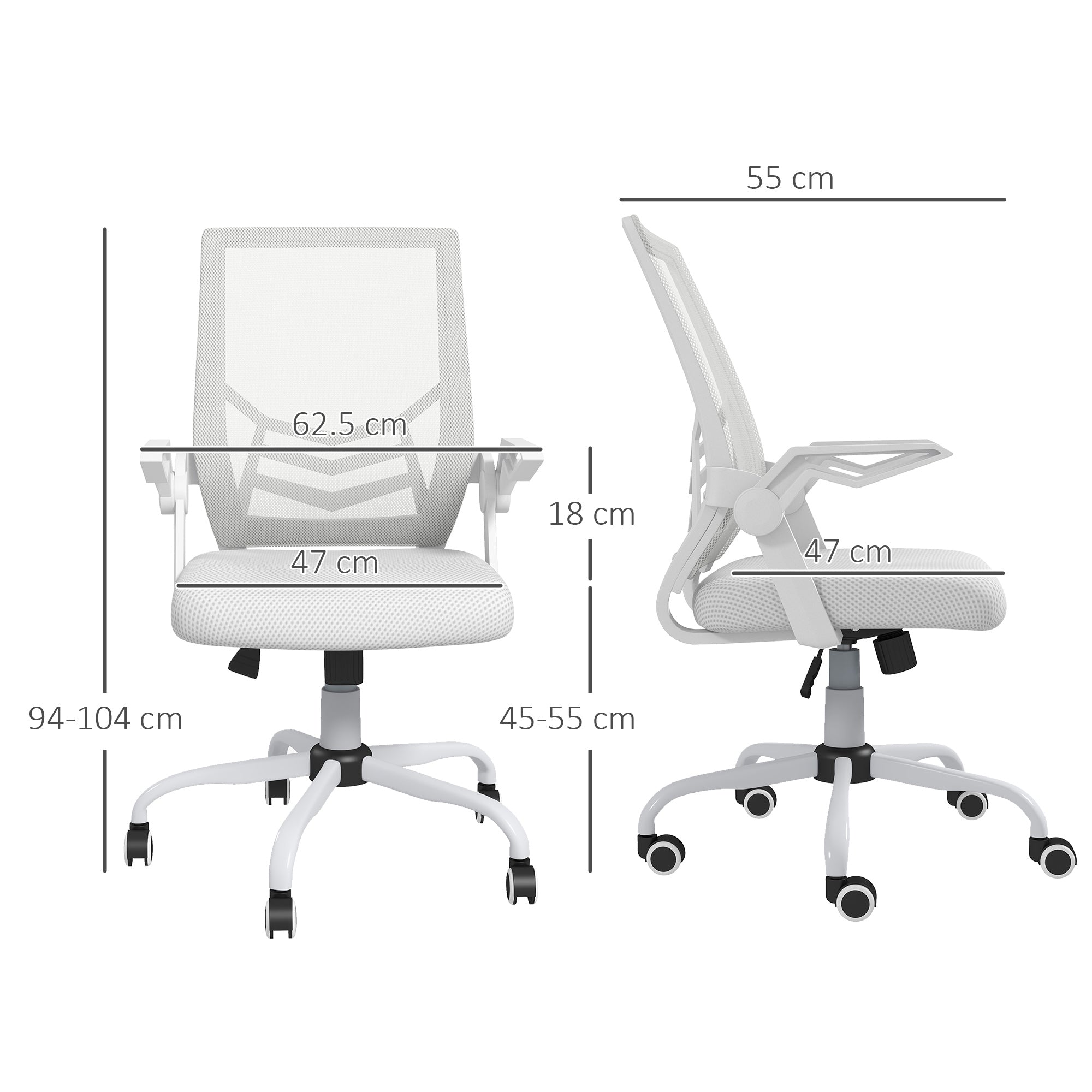 Vinsetto Mesh Office Chair