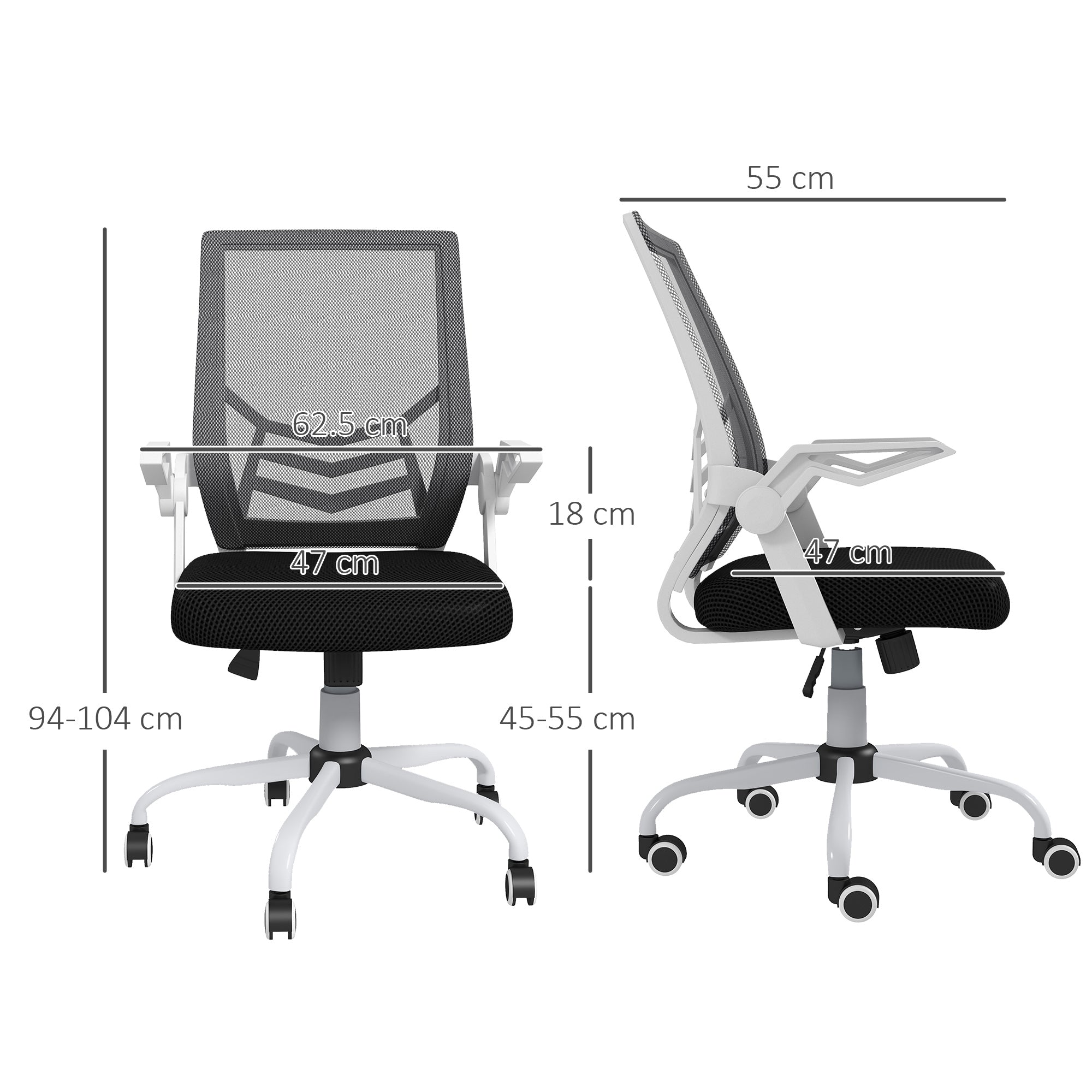 Vinsetto Mesh Office Chair