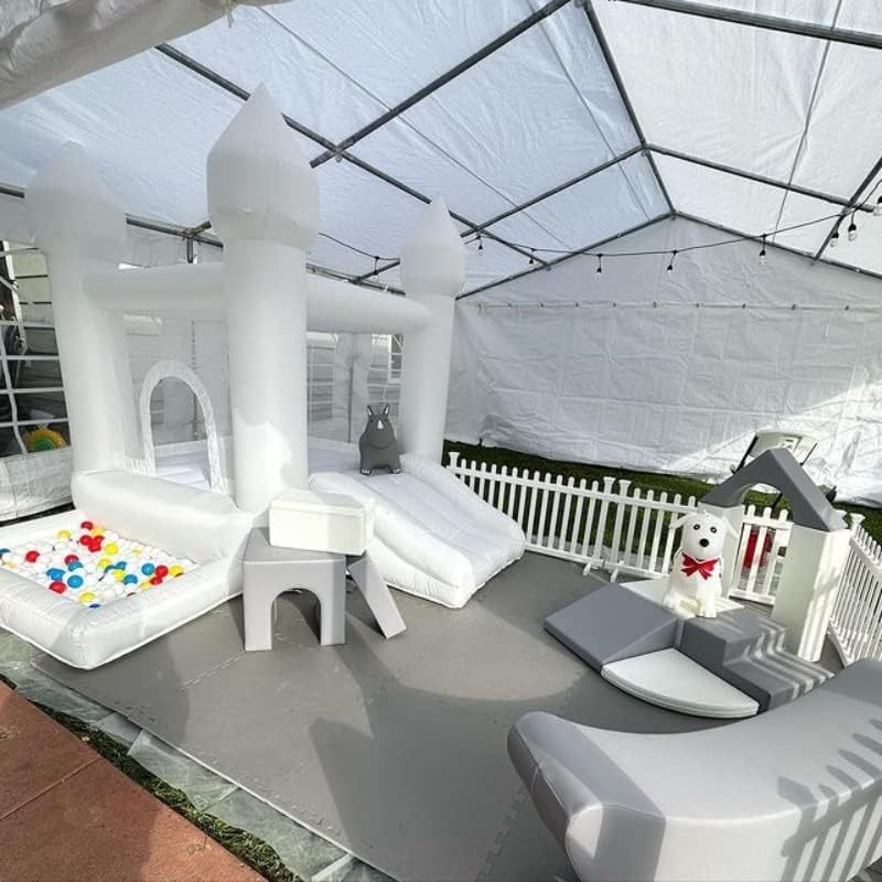 White Bounce House, Kids Inflatable
