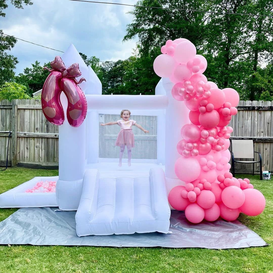 White Bounce House, Kids Inflatable