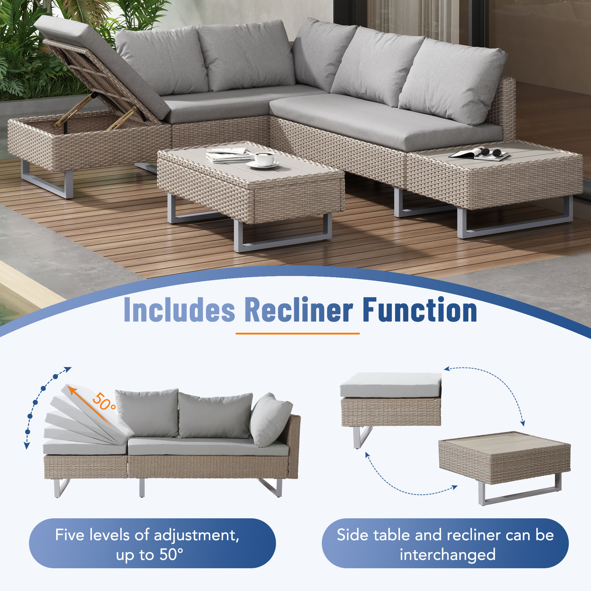 Outdoor Sofa Set