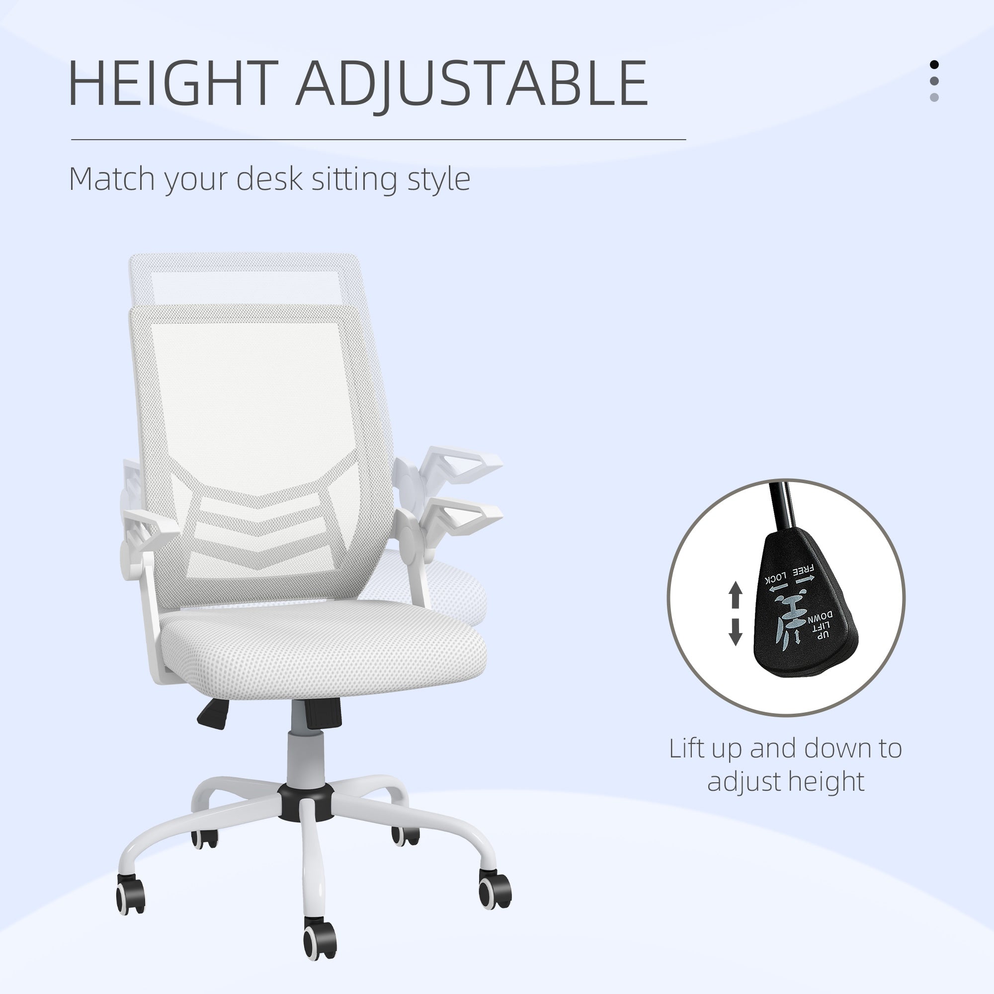 Vinsetto Mesh Office Chair