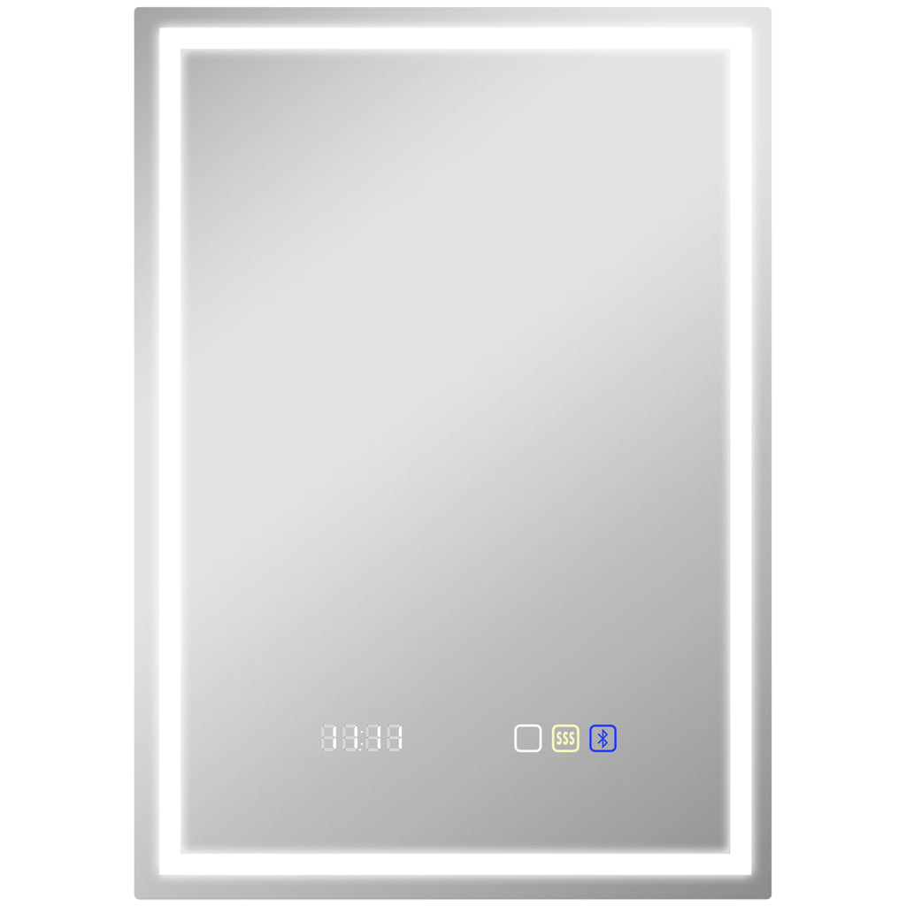Anti-Fog LED Bathroom Mirror, With Bluetooth