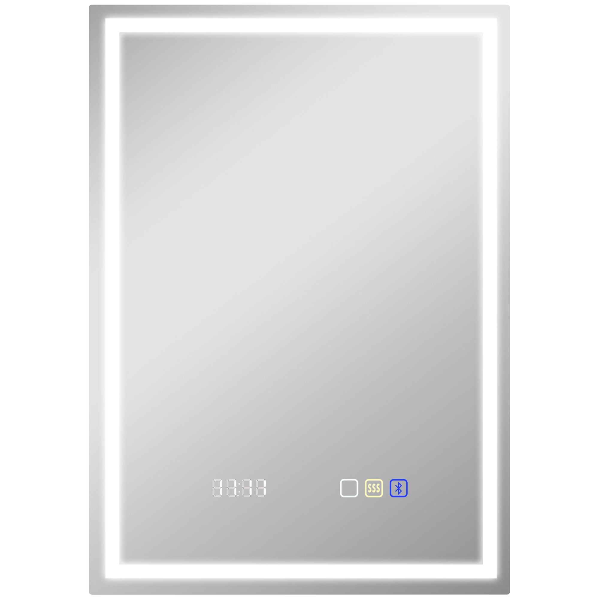 Anti-Fog LED Bathroom Mirror, With Bluetooth