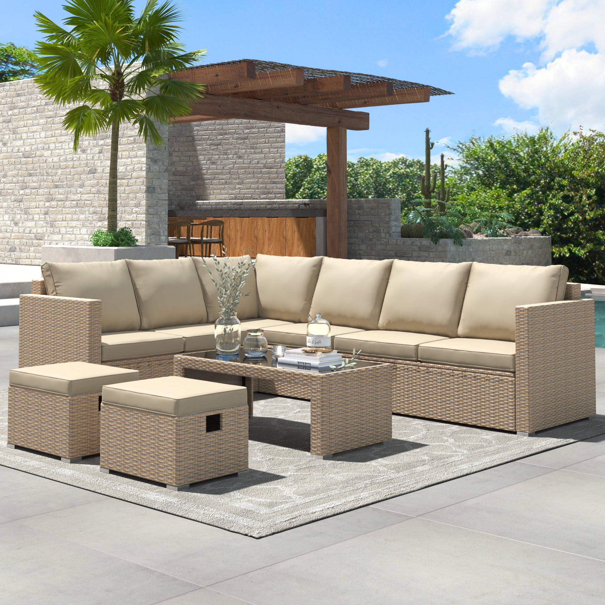 Garden Sofa Set