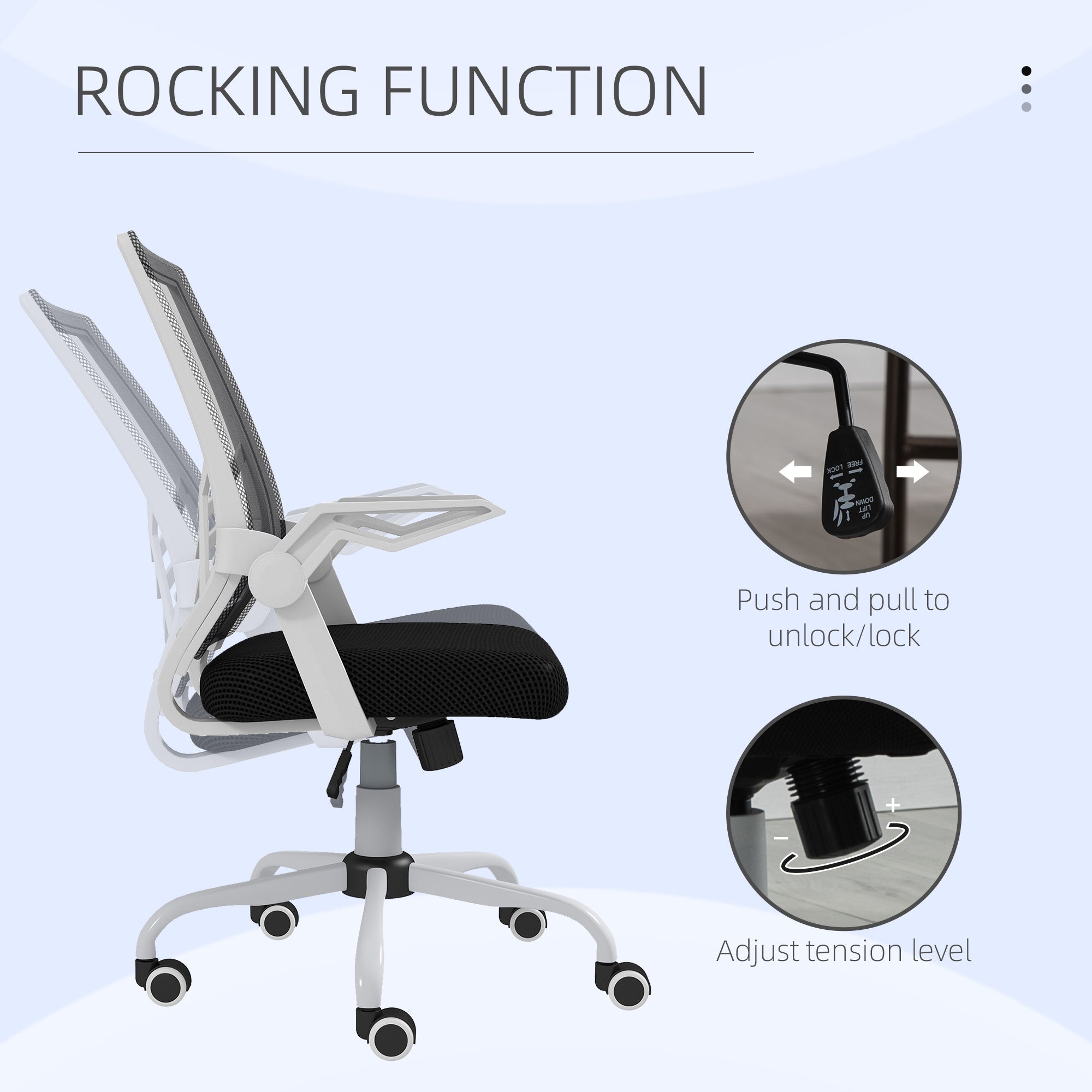 Vinsetto Mesh Office Chair