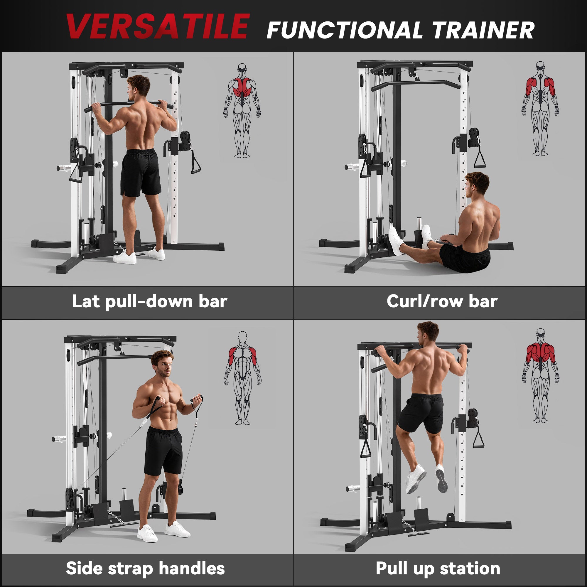 SPORTNOW Multifunctional Home Gym Equipment
