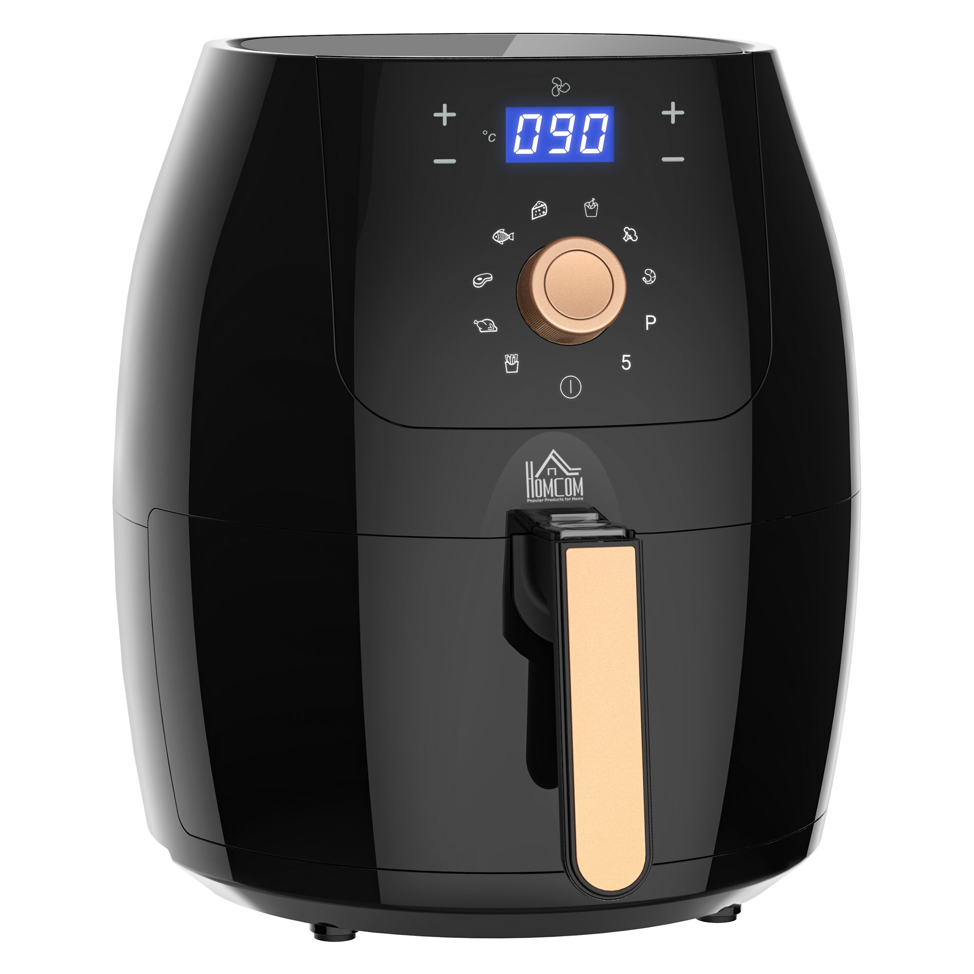 5.5L 1700W Air Fryer With Digital Display