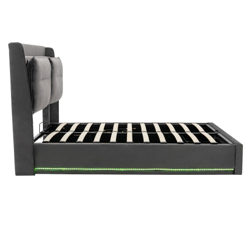 Upholstered Bed, King Size