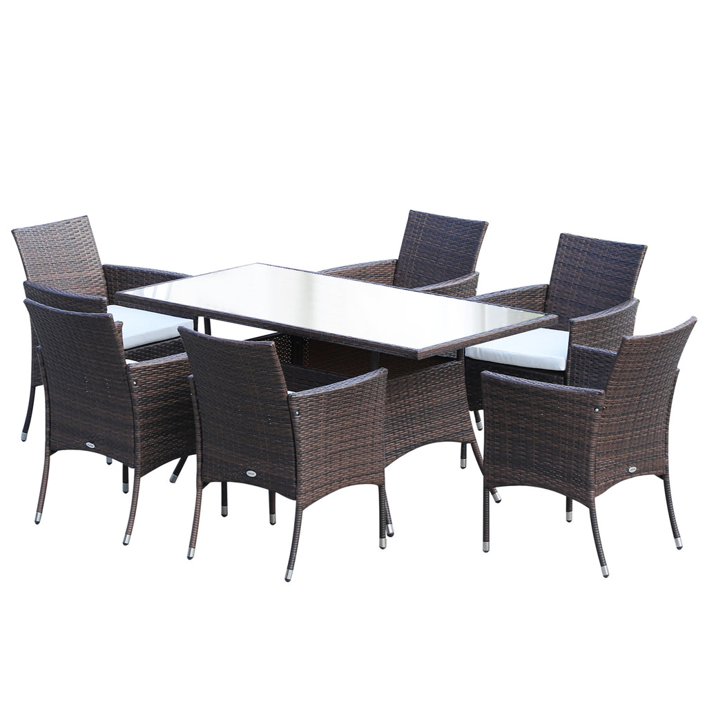 Outdoor Dining Set With Cushions