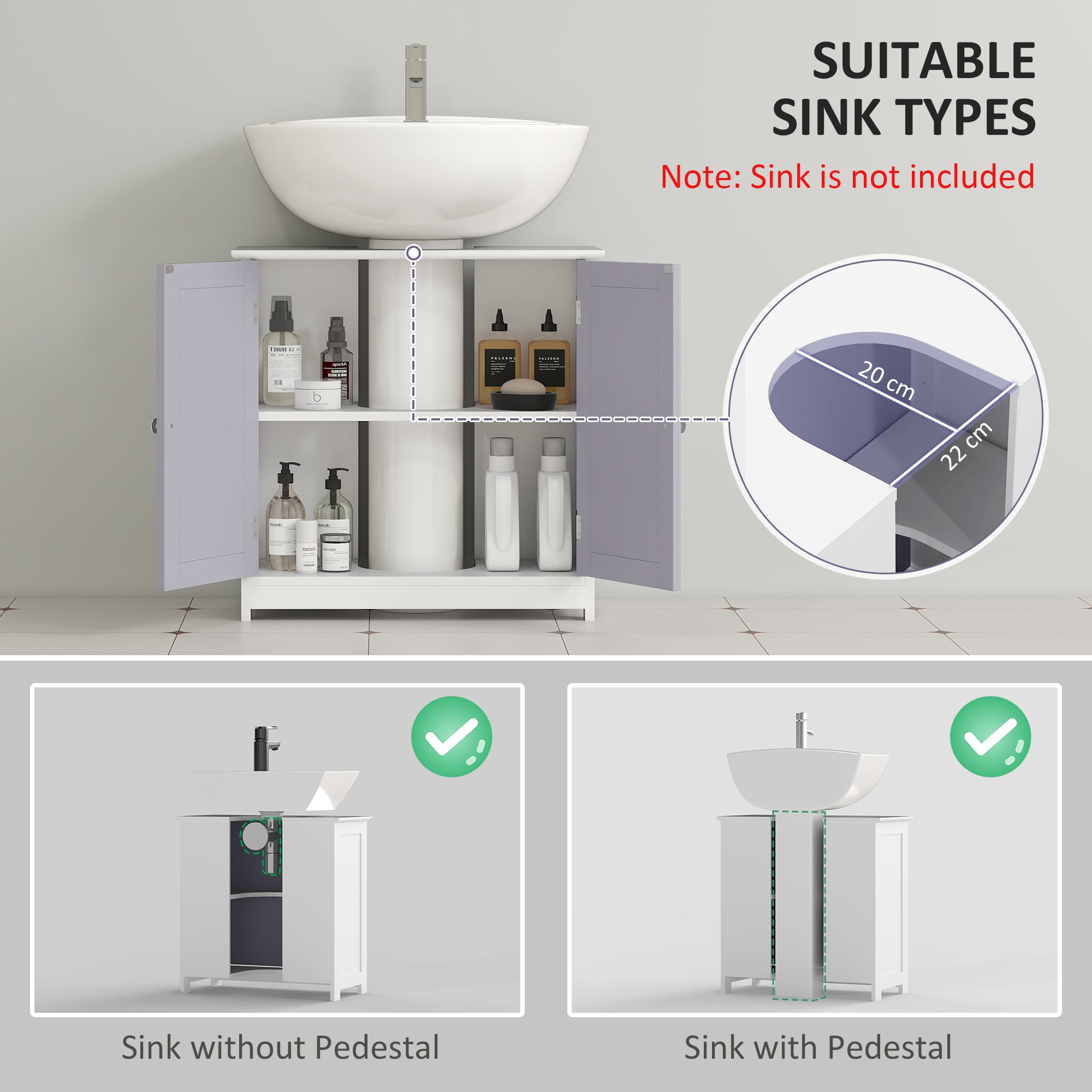 Under-Sink Storage Cabinet