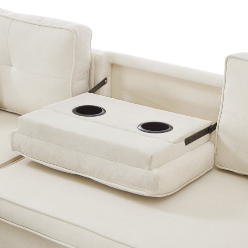 L-Shaped Pull Out Sleep Sofabed