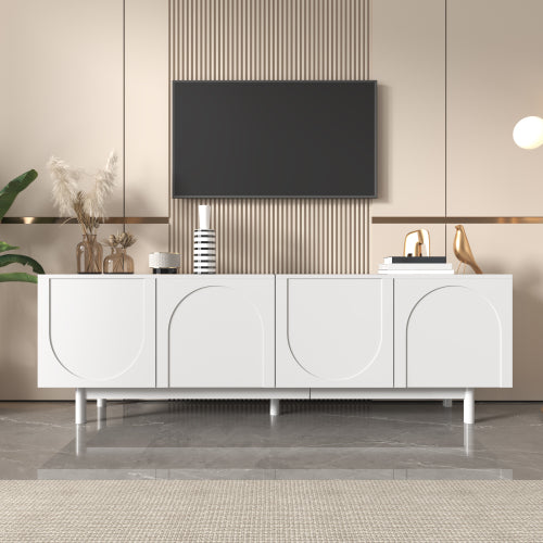 Modern Black TV Cabinet