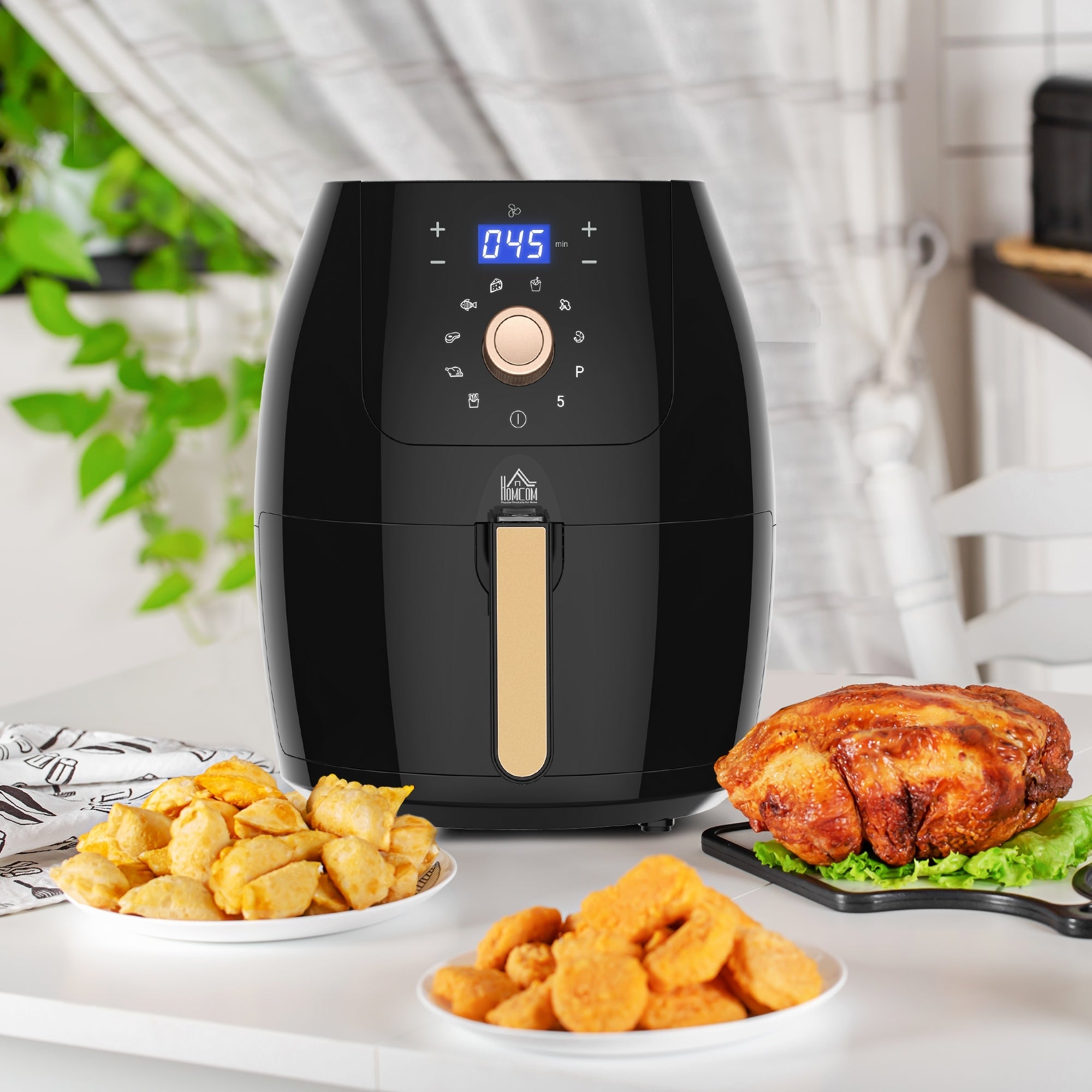 5.5L 1700W Air Fryer With Digital Display