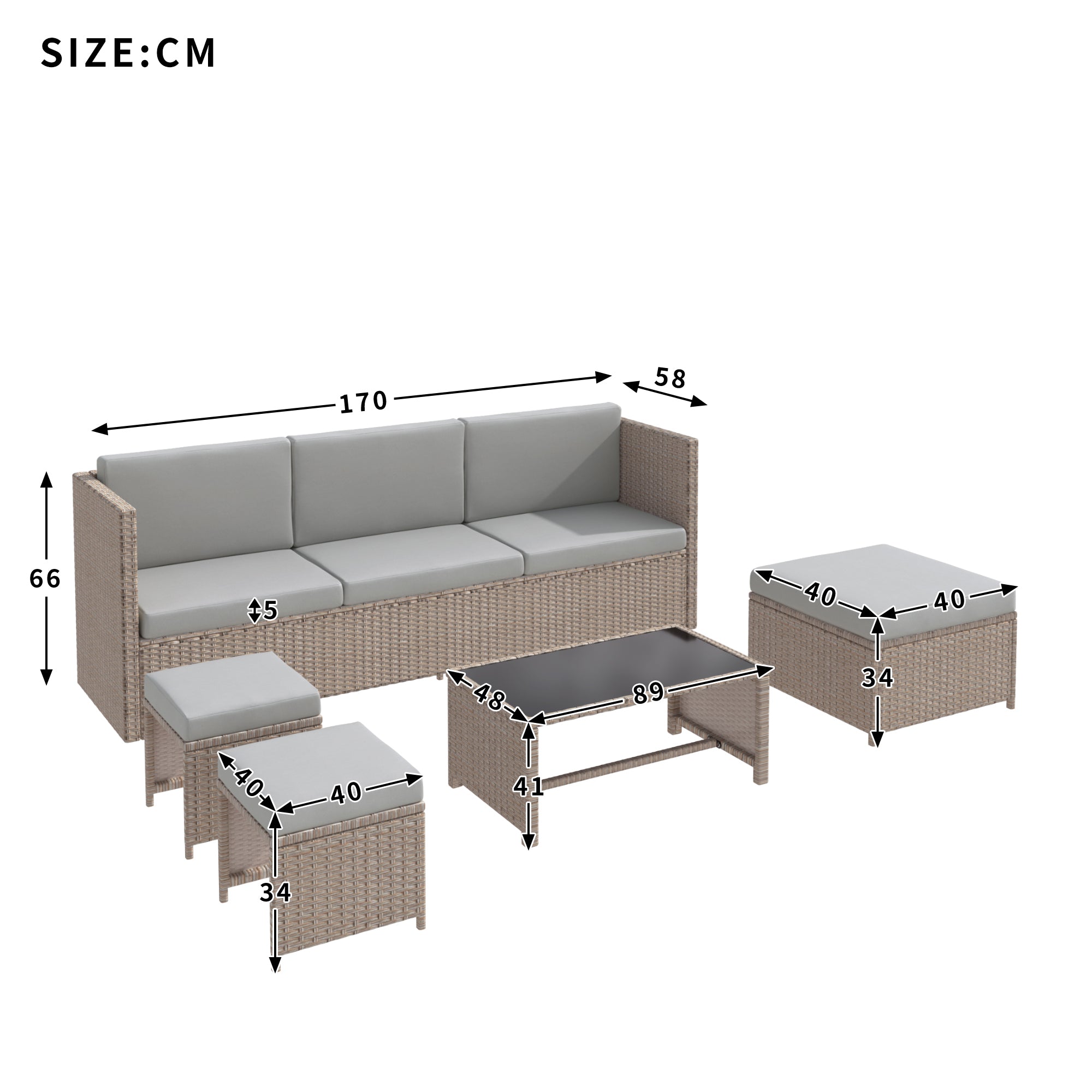 Outdoor Lounge Set