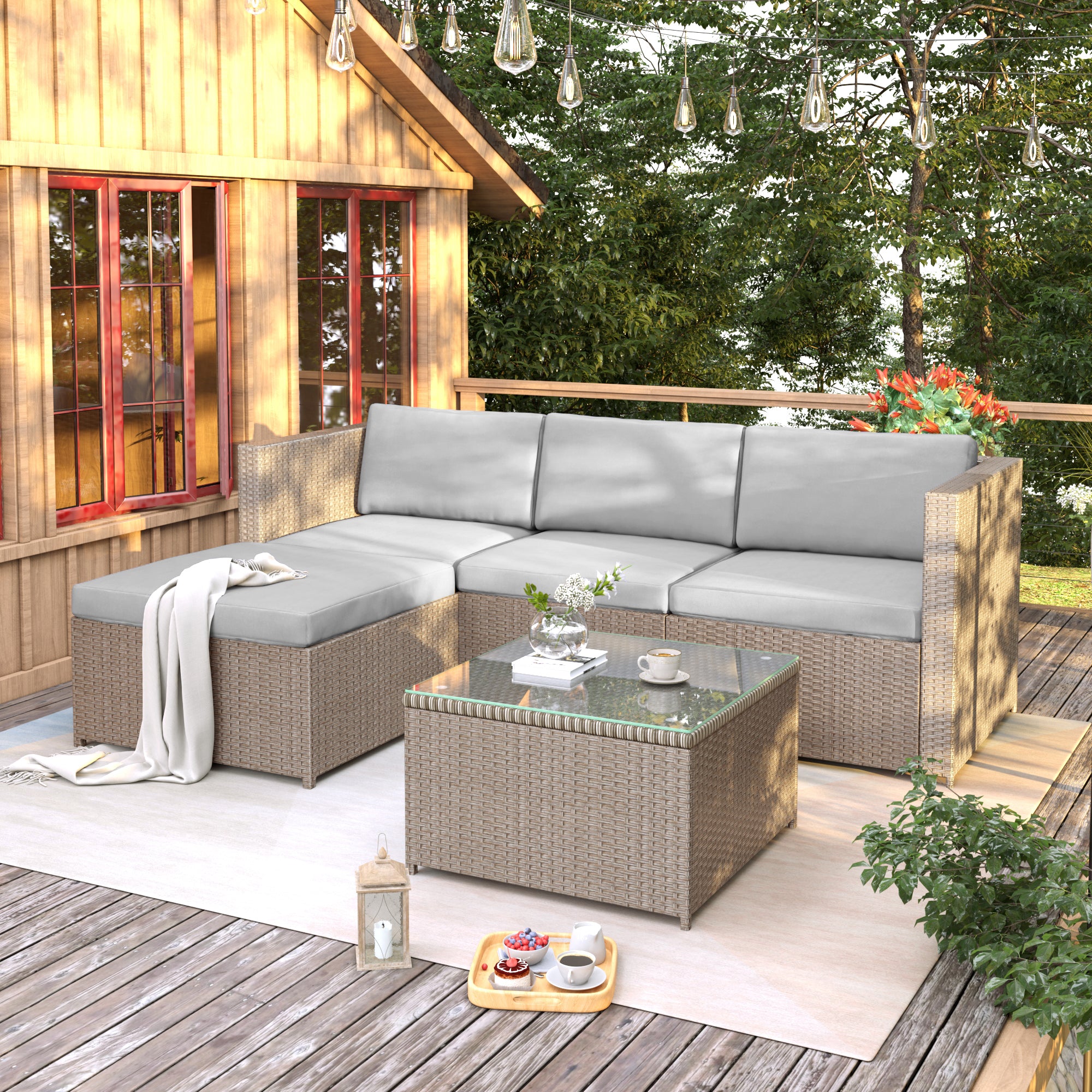 Outdoor Sofa Set