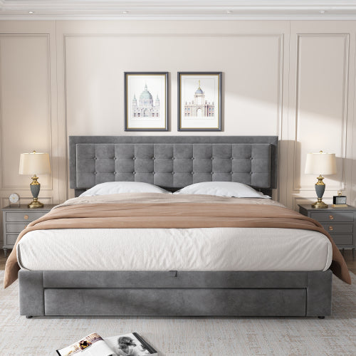 Upholstered Bed,Super King Size
