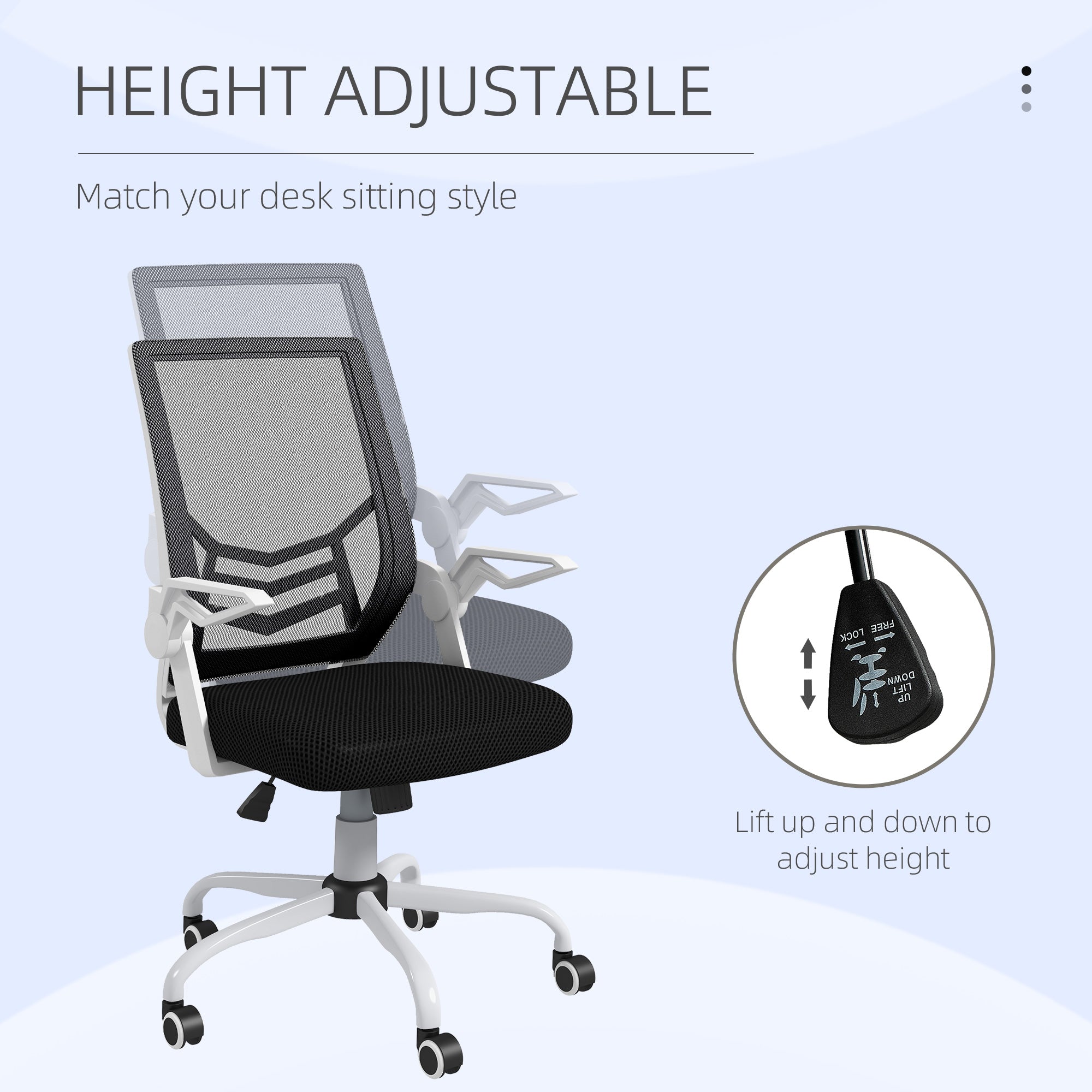 Vinsetto Mesh Office Chair