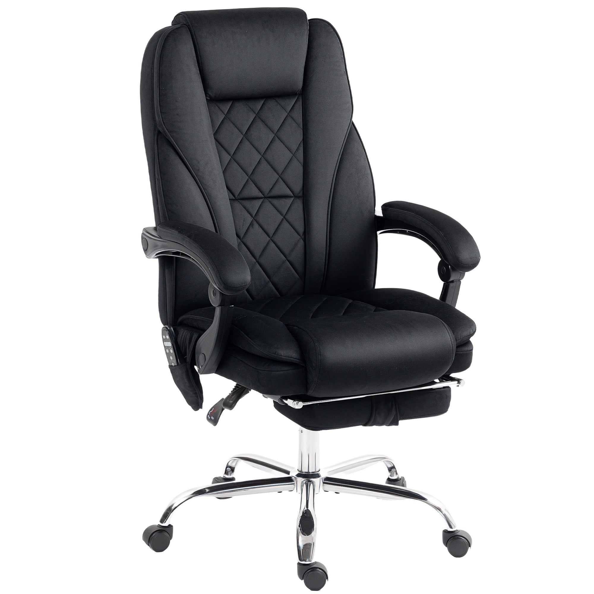 Vinsetto Heated Reclining Massaging Office Desk Chair