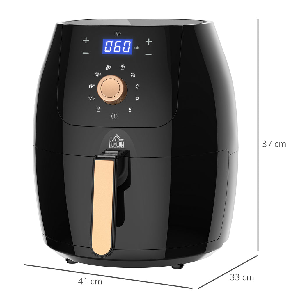 5.5L 1700W Air Fryer With Digital Display