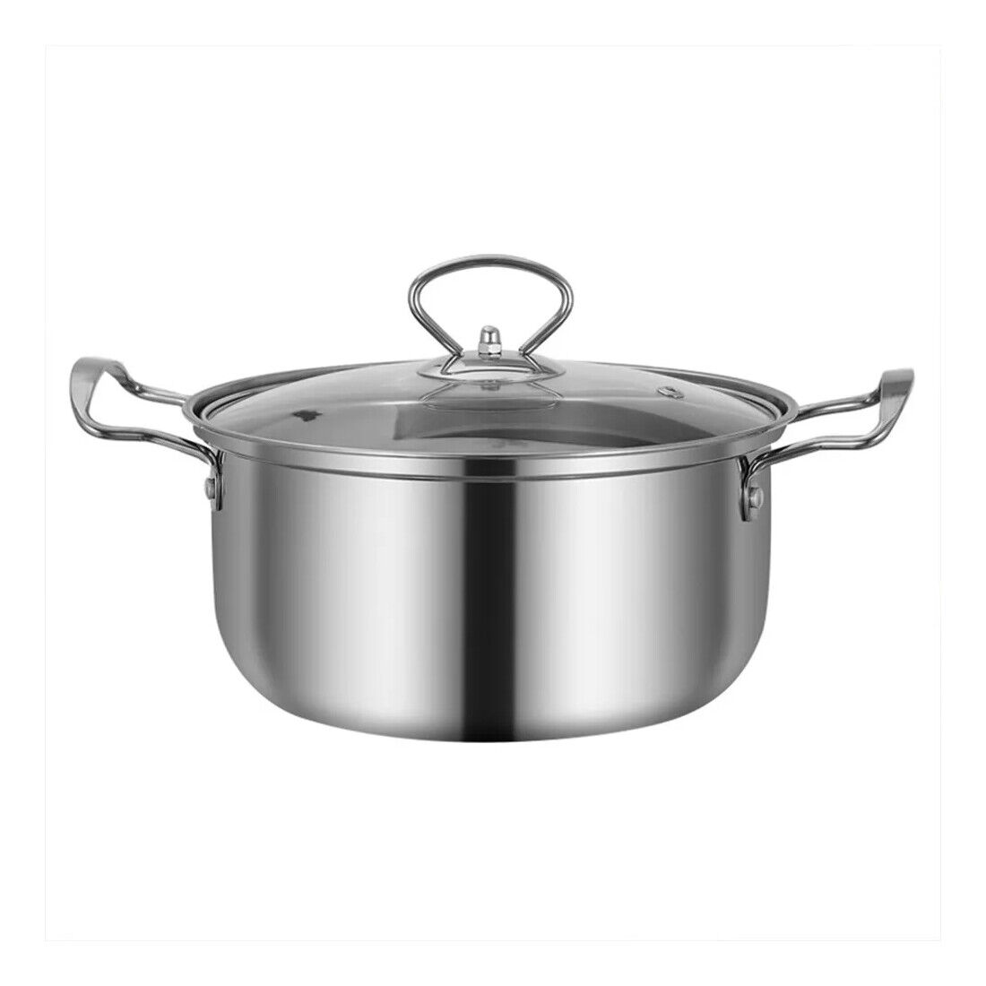 11PCS Induction Non Stick Stainless Steel Cooking Pot Set